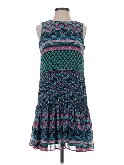 Pre-owned Taylor Casual Dress In Teal