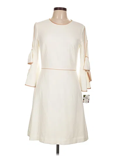 Pre-owned Taylor Casual Dress In White