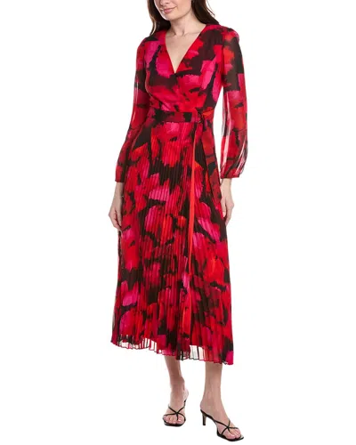 TAYLOR TAYLOR CHIFFON WRAP DRESS