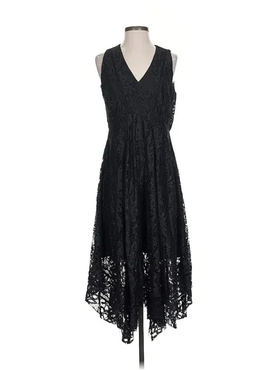 Pre-owned Taylor Cocktail Dress In Black