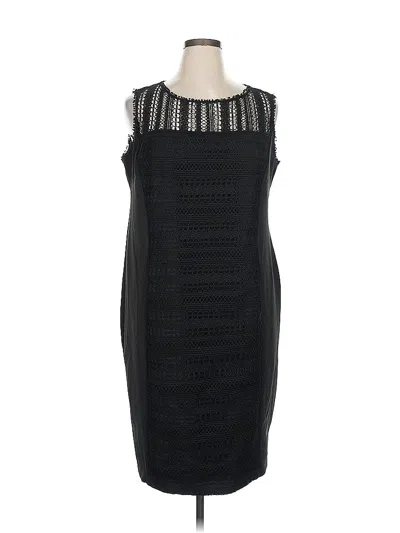 Pre-owned Taylor Cocktail Dress In Black