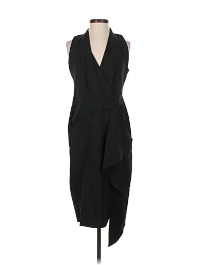 Pre-owned Taylor Cocktail Dress In Black