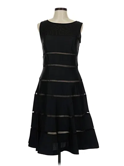 Pre-owned Taylor Cocktail Dress In Black