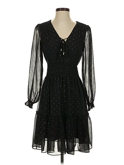 Pre-owned Taylor Cocktail Dress In Black