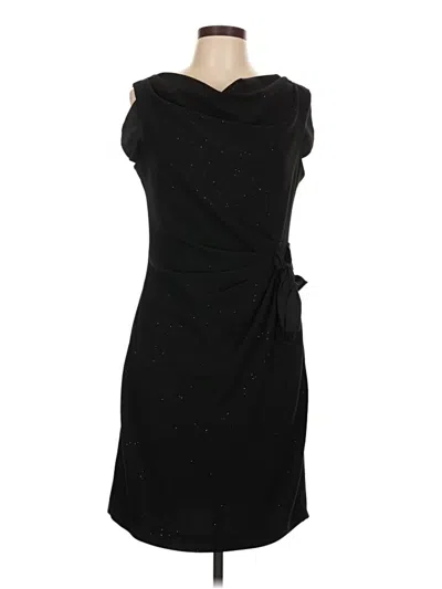 Pre-owned Taylor Cocktail Dress In Black