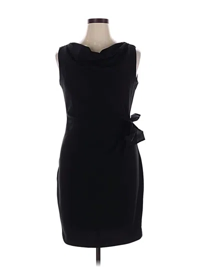 Pre-owned Taylor Cocktail Dress In Black