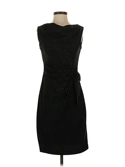 Pre-owned Taylor Cocktail Dress In Black
