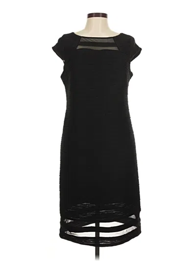 Pre-owned Taylor Cocktail Dress In Black