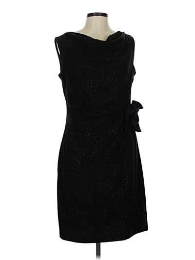 Pre-owned Taylor Cocktail Dress In Black