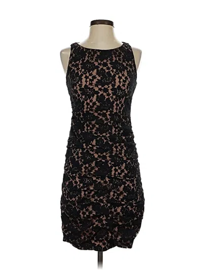 Pre-owned Taylor Cocktail Dress In Black