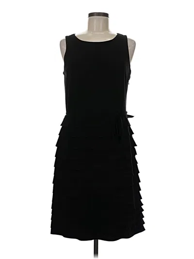 Pre-owned Taylor Cocktail Dress In Black