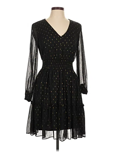 Pre-owned Taylor Cocktail Dress In Black