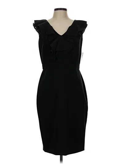 Pre-owned Taylor Cocktail Dress In Black