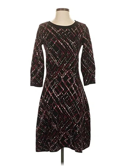 Pre-owned Taylor Cocktail Dress In Black