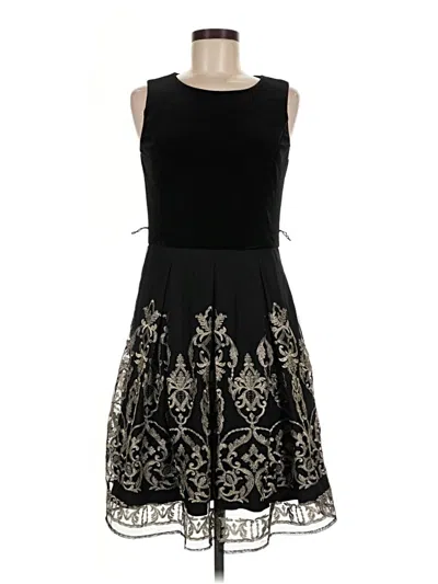 Pre-owned Taylor Cocktail Dress In Black