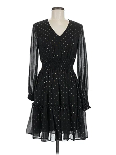 Pre-owned Taylor Cocktail Dress In Black