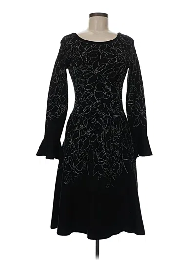 Pre-owned Taylor Cocktail Dress In Black