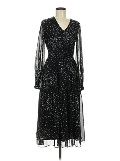 Pre-owned Taylor Cocktail Dress In Black