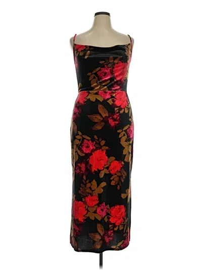 Pre-owned Taylor Cocktail Dress In Black