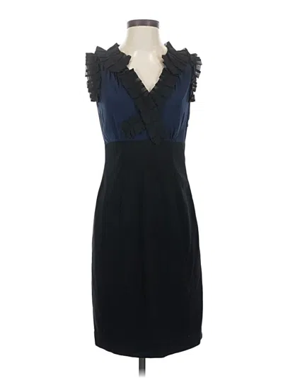 Pre-owned Taylor Cocktail Dress In Black