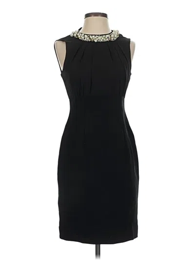 Pre-owned Taylor Cocktail Dress In Black