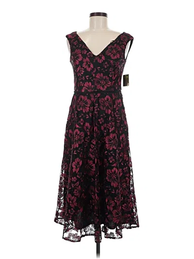 Pre-owned Taylor Cocktail Dress In Black