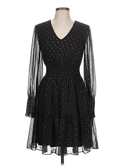 Pre-owned Taylor Cocktail Dress In Black