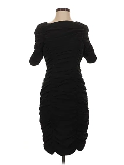 Pre-owned Taylor Cocktail Dress In Black