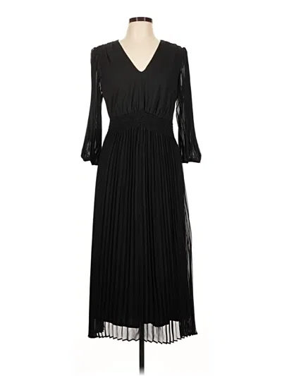 Pre-owned Taylor Cocktail Dress In Black