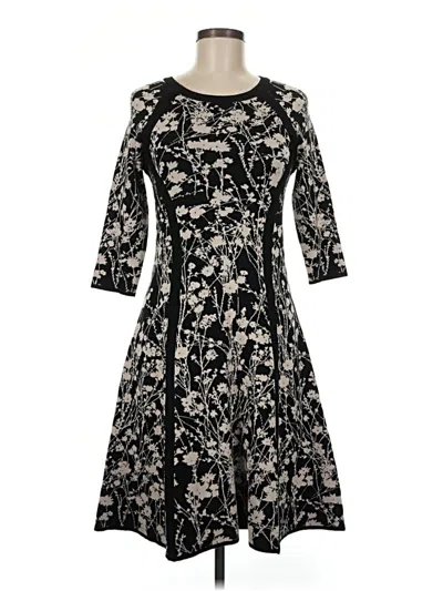 Pre-owned Taylor Cocktail Dress In Black