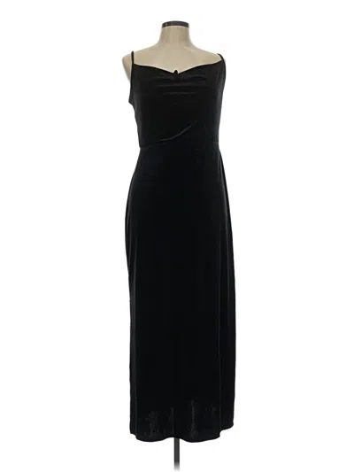 Pre-owned Taylor Cocktail Dress In Black