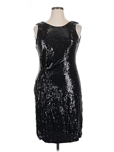 Pre-owned Taylor Cocktail Dress In Black