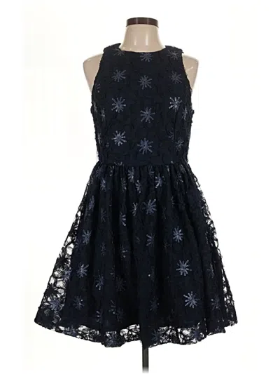 Pre-owned Taylor Cocktail Dress In Black