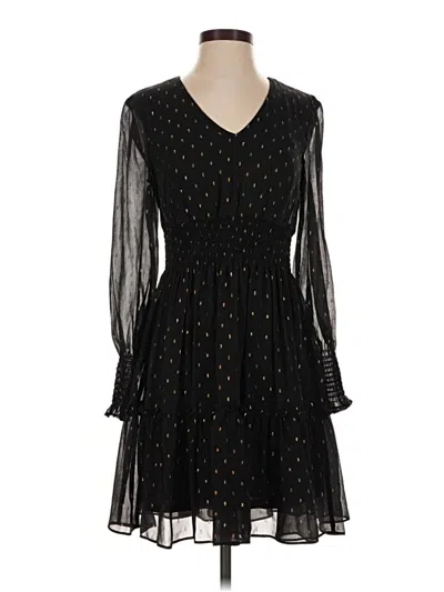Pre-owned Taylor Cocktail Dress In Black