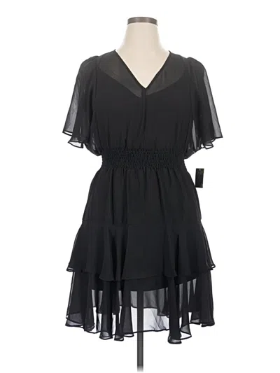 Pre-owned Taylor Cocktail Dress In Black