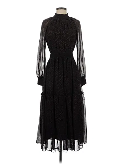 Pre-owned Taylor Cocktail Dress In Black