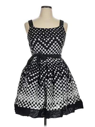 Pre-owned Taylor Cocktail Dress In Black