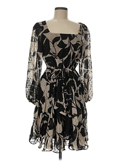 Pre-owned Taylor Cocktail Dress In Black