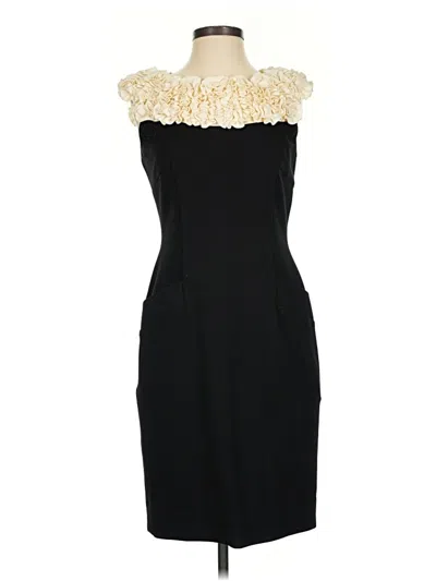 Pre-owned Taylor Cocktail Dress In Black