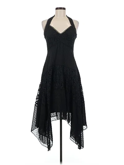 Pre-owned Taylor Cocktail Dress In Black