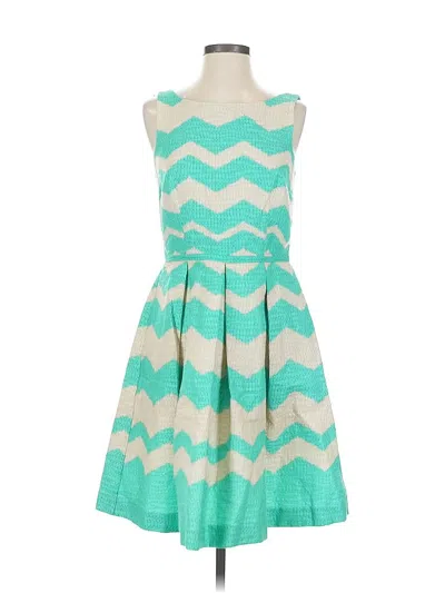 Pre-owned Taylor Cocktail Dress In Blue