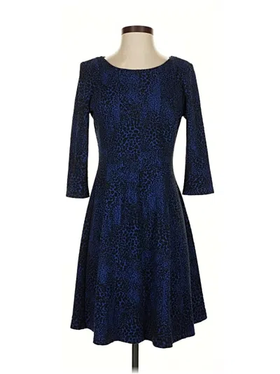 Pre-owned Taylor Cocktail Dress In Blue