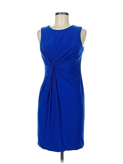 Pre-owned Taylor Cocktail Dress In Blue