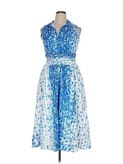 Pre-owned Taylor Cocktail Dress In Blue