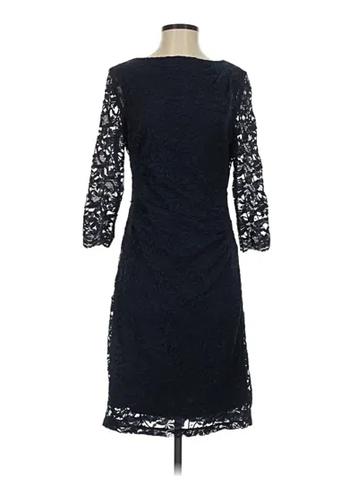 Pre-owned Taylor Cocktail Dress In Blue