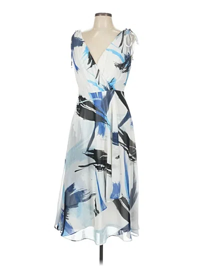 Pre-owned Taylor Cocktail Dress In Blue