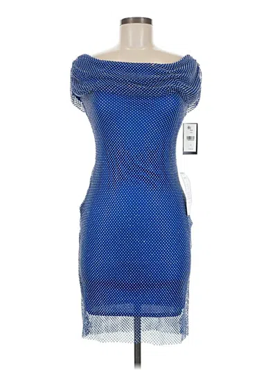 Taylor Cocktail Dress In Blue
