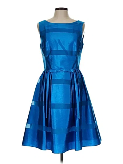 Pre-owned Taylor Cocktail Dress In Blue