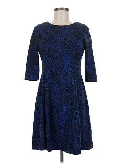 Pre-owned Taylor Cocktail Dress In Blue