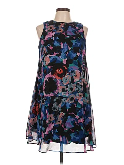 Pre-owned Taylor Cocktail Dress In Blue